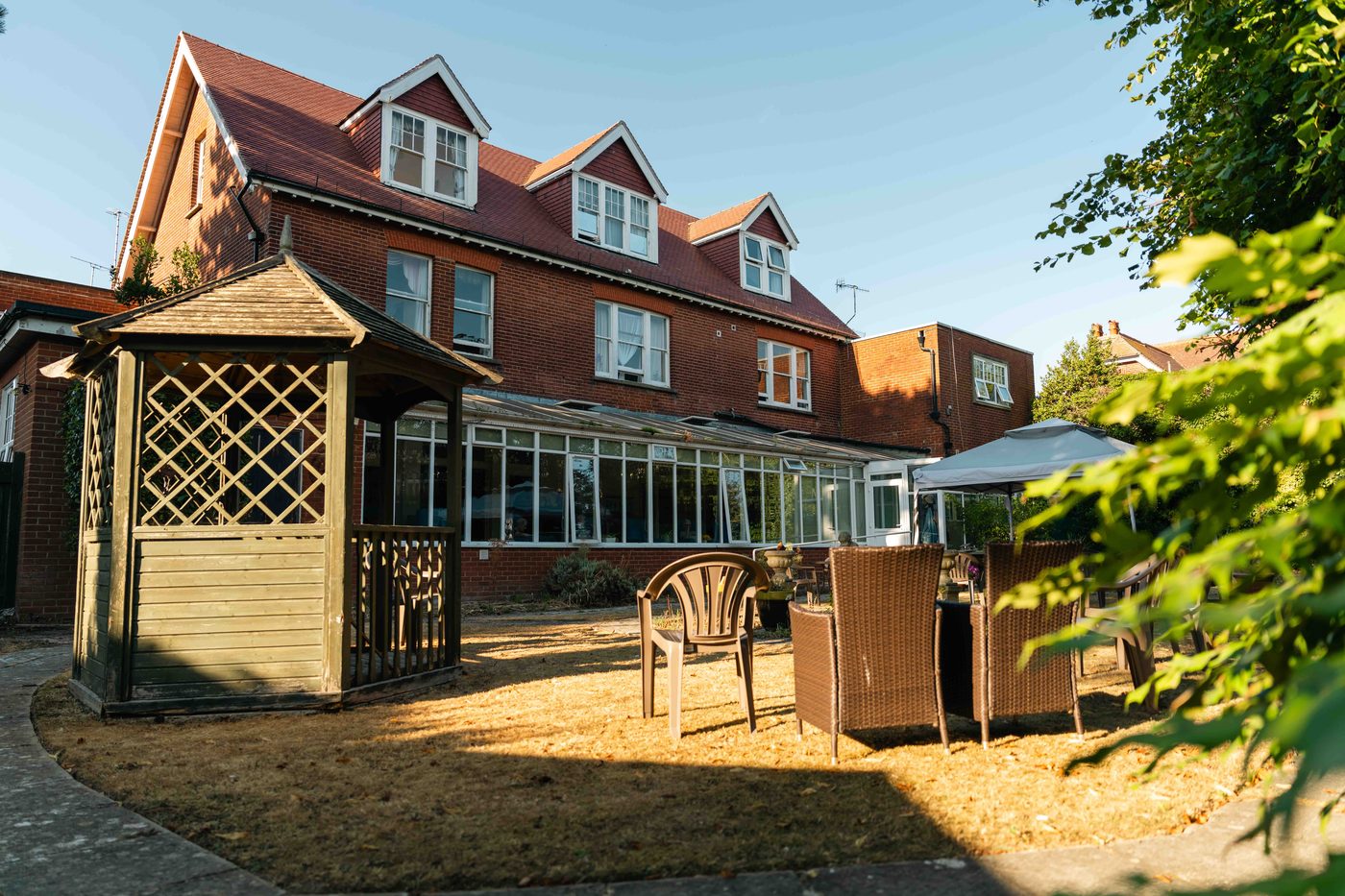 The garden at Wraysbury House